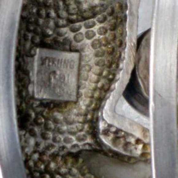 Carol Felley Huge Sterling Silver Horse Amethyst Bracelet - Picture 4 of 6